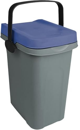 Home Centre 7L Eco System Organic Kitchen Food Waste Odour-Proof Compost Bin with Blue Lid