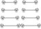 CASSIECA 8Pcs 14G Zungenpiercing Brustwarzenpiercing Nippelpiercing für Frauen Zungenpiercing Brustwarzen Piercing Chirurgenstahl Nippelpiercing 12/14/16/18mm Stablänge Barbells Body Piercing