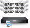 ZOSI 32CH 4K PoE Überwachungskamera Set mit 2-Wege-Audio, 12x 8MP PoE IP Außenkameras und 4TB HDD NVR, AI Personen und Fahrzeugerkennung, Spotlight Alarm, Nachtsicht in Farbe