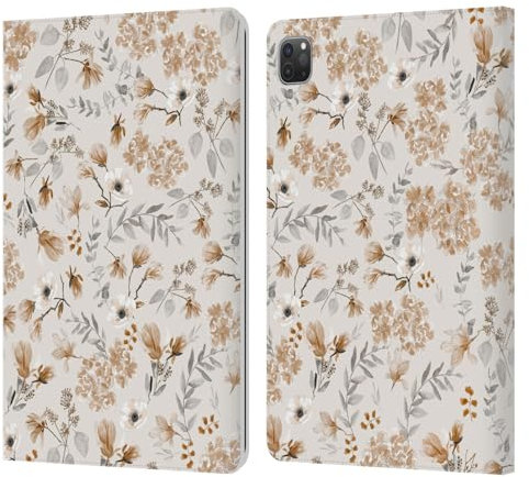 Head Case Designs Licenza Ufficiale Anis Illustration Neutrali Romantici Motivo Misto Custodia Portafoglio in Pelle Compatibile con Apple iPad PRO 11 2020/2021 / 2022