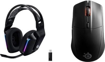 Logitech G733 Lightspeed Auriculares & SteelSeries Rival 3 Wireless