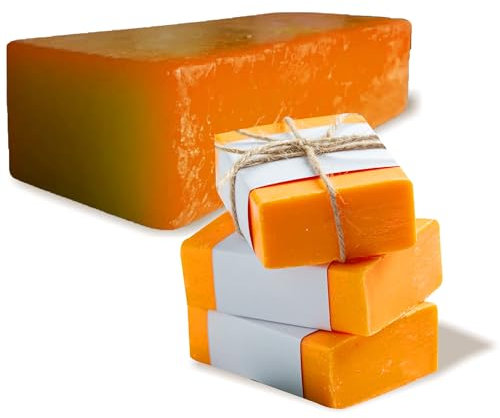 Shampoo & Doccia Solido allo Zenzero 1200 g – Barra naturale rinforzante per capelli e corpo – Cosmetico solido energizzante, sostenibile, ideale per hotel, spa, saloni e casa