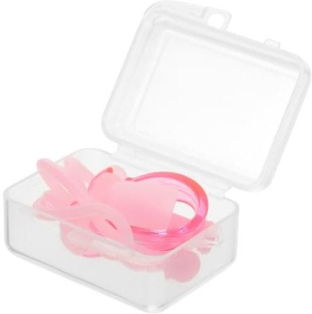 UPKOCH 1 Ensemble Pince-nez de natation en silicone baignade boules Quies protection auditive piscine accessoire d'oreille de natation femmes de nez de bain confortables