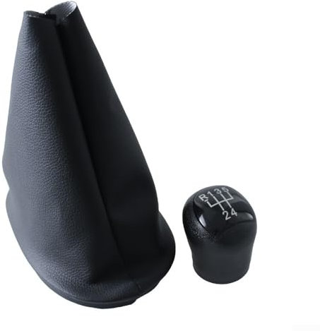 Allthingstore Pomo de palanca de cambios de 5 velocidades para Renault Clio 2 1998 2005, fácil instalación y diseño (B)