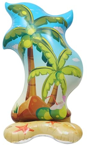 Aufblasbare Palme – aufblasbare Palmendekoration, niedliche Foto-Requisiten für Geburtstag, tropische Themen, Kinder, Babyparty, Hotel, Restaurant, Versammlungen