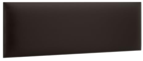murando - Bettkopfteil Rechteck Kunstleder, 30x90 cm, Schlafzimmer, modern | Gepolstertes Wandkissen, einfache Montage, ideal fürs Schlafzimmer, weicher Bezug, pflegeleicht, dekorativ, langlebig, modern