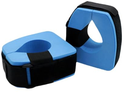 Hangsu 1 Paar Schaumstoff-Manschetten für Wassersport, Aerobic, Schwimmringe, Knöchel, Arme, Gürtel mit verstellbarem Gurtband, Aerobic, Schwimmreifen für Schwimmtraining