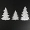 Demiawaking 3Pcs Weihnachtsbaum Schneiden Schablonen DIY Sammelalbum Dekor Papier Karten, Metall Buchzeichen, Metall Lesezeichen als Geschenk fuer Freunde
