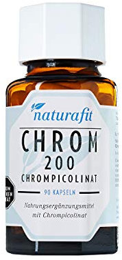 naturafit Chrom 200 Chrompicolinat Kapseln, 90 St. Kapseln