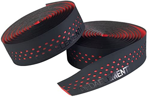 Deda Elementi Presa Tape/Nastro Lenker für Fahrradlenker, Unisex, Erwachsene, Schwarz/Rot, 210 cm