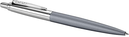 Parker Jotter XL Kugelschreiber | Alexandra Matte Grey | Mittlere Spitze | Blaue Tinte | Geschenkbox