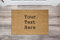 Active Window Films Personalised Genuine Coir Door Mat/Heavy Duty Home Entrance Matting Large (Just Text)