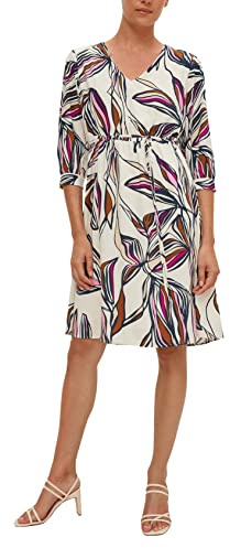 Comma Kleid mit Allover-Print