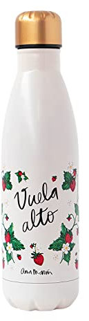 Grupo Erik Bottiglia metallica premium 500 ml ana marrone