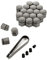 LST 20x Felgen Radschraube Abdeckkappen Sechskant Kappen Set 17 mm grau Matt
