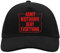 Admit Nothing Deny Everything Bequeme Unisex-Baseball-Truckerkappe aus gebürsteter Baumwolle mit Schnalle Schwarz