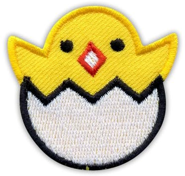 Küken - Ostern Patch - Aufnäher - bestickter Aufnäher / Abzeichen / Emblem