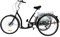 lalaleny 26 Zoll Dreirad für Erwachsene mit Einkaufskorb Senioren 6 Gang 3 Räder Fahrrad Dreirädriges Cruiser Verstellbare Sitze Cruise Bikes City Tricycle für Outdoor Shopping (Schwarz)