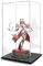 Acryl Vitrine 10 20 30 40 50 60 70 Cm hoch Klare Action-Figur Display Case Storage Box, Stapelbare Acryl-Vitrine für Sammlerstücke, Alternative Glasvitrine ( Color : Black base , Size : 40x40x60cm/16x