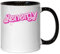 Kenergy 2 Tasse à thé et café en céramique Noir