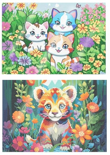 CXINLky Diamond Painting Geschirrmatte Platzset, Wärmedämmungs-Tischset, Mandala Diamant Malerei Tischsets Quadrat mit Staubschutzhüllefür Esszimmer, Terrasse, Tisch-2 Stuck-A