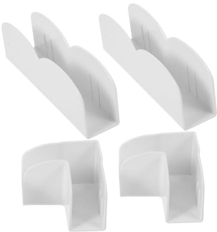 JOINPAYA 4stücke Teiliges Anti-rutsch Playpen Stabilizer Aus Robustem Kunststoff Mit Stabilem Bodenklemmclip Für Sicheren Laufstall-Halt Und Schutz Vor Umklappen Geeignet Für Junge Mädchen