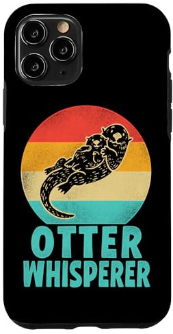 iPhone 11 Pro Otter Retro Vintage Otter Whisperer Case