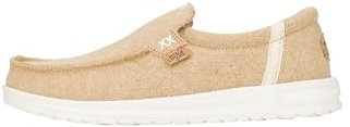 HEYDUDE Mikka Jute - Zapatos Estilo Mocasín para Hombre, Irish Cream, 45