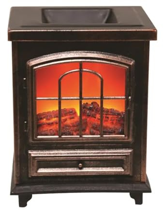 Aroma Copper Log Burner Electric Wax Melt Warmer
