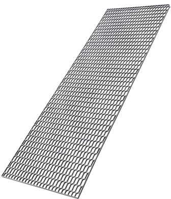 M.J COMFY-LIFE Car Grille Mesh Honeycomb Mesh Grille 120 X 40 cm Mesh Grille Spoiler Bumper Bumper Vent Gm Grille Gm Honeycomb Mesh Grille Black