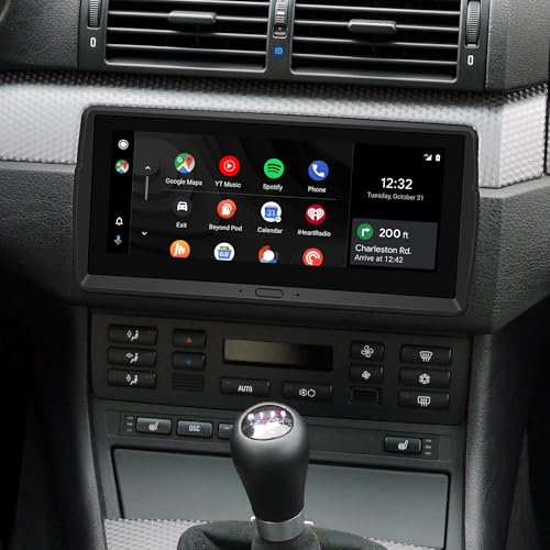 E46 Radio 8.8 Touchscreen per BMW Serie 3 328i 325i 335i 330i 328xi 320d 320i Autoradio Aggiornamento Car Stereo Dash Kit CarPlay Android Auto MirrorLink Netflix Spotify WiFi Telecamere retromarcia