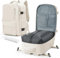 Sac à Dos Sous Vide Voyage Cabine Avion Sous Videbagage Cabine 45x36x20 Easyjet Compression Avec Pompe Manuelle Sacs de Imperméable Femme Homme Weekend Travel Backpack Beige