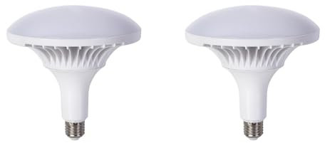 Dxoniislh 2X 150W LED-Glühbirne, Fotografie-Lampe, 2700K-6000K, Dimmbar, Energiesparend, E27-Fassung für Fotostudio zu Hause