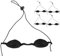 TOVINANNA 5 Stück Silikon-augenschutzbrille, Solarium-brille, Augenschutzbrille, Sicherheitsschutz, Verdunkelungsbrille, Solarium, Augenschutz, Augenmasken