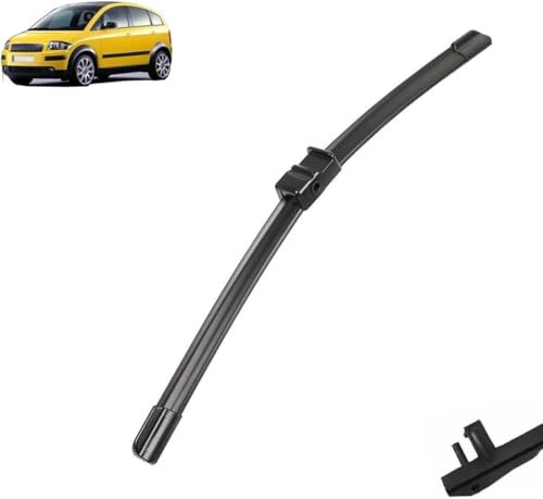 Frontwischerblätter für Audi A2 2002-2005 - Hochleistungs-Set, hervorragende Sicht auf die Straße, einfach zu installierende Flache Wischerblätter