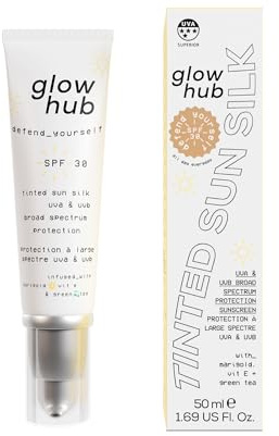 Glow Hub Defend Yourself Facial Sunscreen SPF30 Tinted 50ml (All Day Everyday)