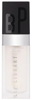BPerfect Lip Library Lip Gloss – High-Shine Hydrating Gloss with Jojoba Oil – Shade Love Story (Clear with Golden Shimmer Reflects)