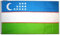 Flaggenfritze Fahne/Flagge Usbekistan + gratis Sticker
