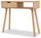 vidaXL Table Console Marron Stockage Meuble Mobilier Salon Bois de Pin Massif