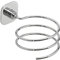 Gedy cromata, G-Teide asciugacapelli, Misure: 7,3X10X14 CM, Porta Phon in Acciaio Inox e Cromall, Finitura, Articolo Incluso di Biadesivo 3M e Viti, Design R&S, 2 Anni di Garanzia, Unica