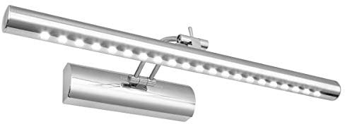 Long Life Lamp Company 5w LED Mirror Light Cool White 6500k Wall Mount Picture Light Chrome Adjustable ML11
