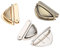 TF Geldbörse Push Lock Sets Portemonnaie Verschluesse Steckschloss Verschluss Catch Tuck Lock für Leder Tasche Portemonnaie Geldbörse DIY