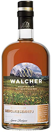 Walcher Liquore al FIENO, (1x 0,50l) - specialità dell'Alto Adige, fresco e marcato, sapore della natura