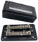 HIMOZEAN 100A Sammelschienenkasten 12V - 48V DC Verteilerschiene Stromverteilungsblock 4X M6 und 12X M4 Anschlussbolzen Busbar für Camper Geländewagen Boot Wohnmobil ATV