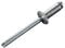 100 Stück Blindnieten Popnieten Alu/Stahl 3,2x8,0 mm Nieten Flachkopf Klemmbereich 3.5-5.0 mm DIN 7337