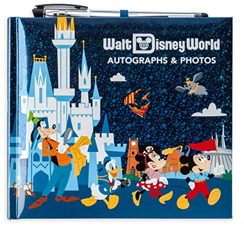 Disney Parks Exclusive - Mickey and Friends Autogrammbuch & Fotoalbum mit Stift - Walt Disney World
