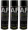 Alex Flittner Designs Unterbodenschutz Bitumen 3X Spray Versiegelung Steinschlagschutz schwarz