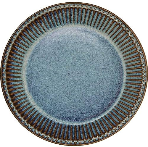 GreenGate Kuchenteller Alice Oyster Blue Blau 23cm Keramik Teller Geschirr