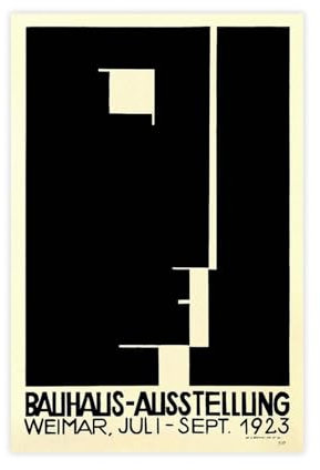 Bauhaus Ausstellung Vintage-Poster, Leinwand, Poster, Schlafzimmer, Dekoration, Sport, Landschaft, Büro, Raumdekoration, Geschenk, ungerahmt, 30 x 45 cm