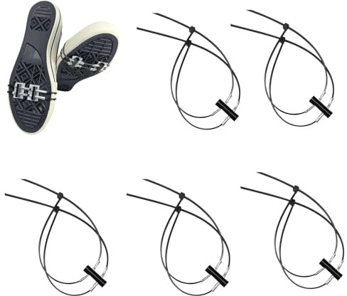 XDGJTBFMY Fahrrad Feuerstein Pad, Skateboard Zubehör, Fahrrad Reibungsfunken Werkzeug Pads, Einstellbare Schuh Boot Cover Pad, Fußbremse Funken Fußdruck Schieber Reitschuhe Zubehör